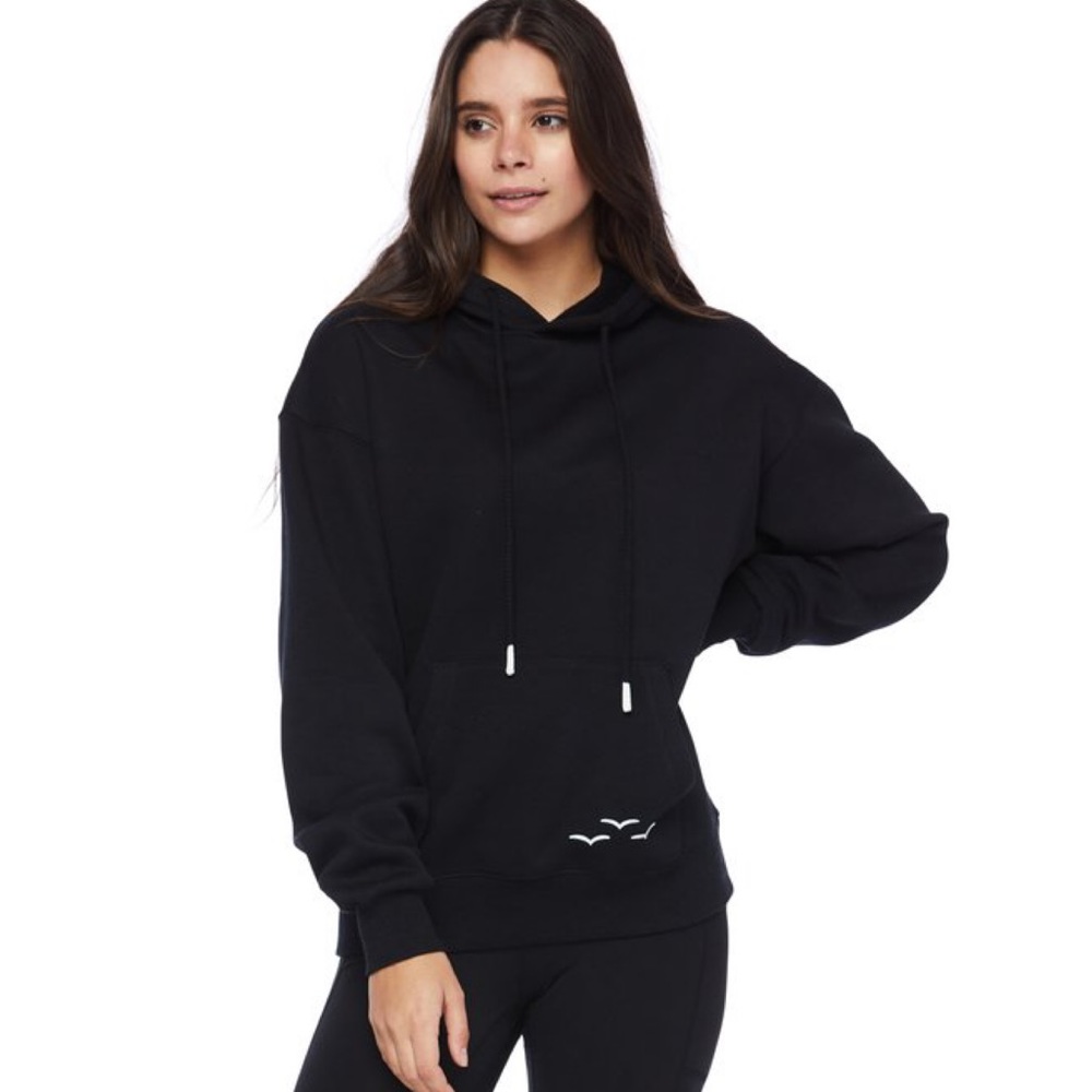 LAZYPANTS Chloe Oversized Hoodie in Black